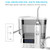 Dental Oral Irrigator Oral Hygiene Water Flosser 4 Jet Tips Nozzles 10 Modes Water Clearner with 600mm Water Tank