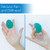 RMS 4-Pack Hand Exercise Balls - Physical & Occupational Therapy Kit for Strengthening Grip & Reducing Stiffness - Arthritis Pain Relief Exerciser for Rehabilitation, Fidget, Stress Relief