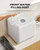 Silonn Portable Countertop Dishwasher, Mini Dishwasher with 5L Water Tank for Apartments/RVs No Hookup Needed, Dish washer with 6 Wash Programs 4 Place Settings 360° Triple Spray System & Auto Air Dry