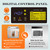 Commercial 10 Trays Food Dehydrator machine, Usable Area up to 17ft² and 190℉ Temperature, 1000W Detachable Stainless Steel