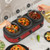Triple Slow Cooker, 3 x 1.5 QT Portable Small Dual Crock Cooker, Buffet Servers and Warmers Dishwasher Safe, Red