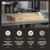 Platinum Commercial Series Maple Wood Edge Grain Reversible Cutting Board, 20 Inches x 15 Inches x 1.75 Inches