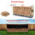 8.5 FT Outdoor Firewood Rack With Cover, 1/2 Cord of Firewood, Heavy Duty Firewood Holder & Waterproof Cover