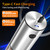2Pack Electric Salt and Pepper Grinder Set USB Rechargeable, Sliver Set