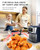 Nuwave Brio Plus 6-in-1 Air Fryer, 7-Qt Large Capacity, 50°F–400°F Precise Temp Control, Non-Toxic PFAS-Free Nonstick, Air Fry, Bake, Roast, Toast,
