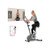 JLL Smart Upright Exercise Bike, Stationary Bike for Home Gym Fitness, Indoor Workout Bike with Free App, Heart Rate Tracking & Adjustable Comfortable Seat
