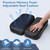 Adjustable Seat Cushion, Memory Foam Office Chair Cushion, Car Seat Cushion, Foldable Travel Cushion for Tailbone Pain, Sciatica Pain Relief, Lifting Cushion for Sitting, Driving, Traveling(Large)