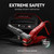 LOKITHOR J701HD 4000A Peak Heavy Duty Jump Starter, 24V Portable Jump Box for Up to 15L Gas or Diesel Engines, 100W Two Way Quick Charge Power Bank & DC Out, 400LM Lights