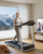 COZYINN Foldable Treadmill with Incline for Home Small - 350 lb Capacity, 3.0HP Quiet Folding Treadmill with Pulse Sensor and Bluetooth Speaker, App/Voice Control, 3 Level Incline, 7.6 MPH