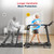Redliro Walking Treadmill for Seniors - Foldable Senior Treadmill with 0%-2% Incline, Long Handrails - 300 lbs Capacity Home Recovery Fitness Exercise Machine for Elder, Mute & Qucik Speed Button