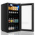 Yeego Beverage Refrigerator Cooler, 105 Cans Mini Fridge with Glass Door Beverage Fridge with Adjustable Shelves for Soda Beer or Wine, Beverage Cooler with Digital Temperature Control for Home Office