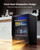 ICEVIVAL 24 In Beverage Refrigerator, 112 Cans & 8 Bottles Wine Fridge with Double-Layer Glass Door, Built-In or Freestanding Wine and Beverage Refrigerator, Under Counter Fridge for Home/Bar/Cafe