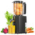 Cold Press Juicer, 5.5inch Wide Feed Chute Juicer Machine, Slow Masticating Juicer for Whole Vegetables & Fruits, Gray