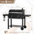 Sophia & William Extra Large Charcoal BBQ Grills with 794 SQ.IN. Cooking Area, Heavy Duty Outdoor Barbecue Grill with 2 Individual Lifting Charcoal Tray and 2 Foldable Side Table, Black