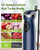 Immersion Blender Handheld 5 in 1 Hand Blender, 1000W Hand Mixer Stick, BPA-Free 12 Speed Handheld Blender 304 Stainless, Beaker, Chopper, Whisk and Milk Frother, Soup, Smoothies, Baby Food, Sauce