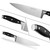linoroso Chef Knife - Professional Pro Kitchen Knife 8 inch Chef's Knives, German High Carbon Stainless Steel Ultra Sharp Cooking Knife with Full Tang Ergonomic Handle - Classic Series