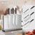 4PSC Knife Block Set With Magnetic Knife Block Holder, Ultra-Sharp Japanese Kitchen Knife Set, High-carbon Steel Chef Knife Sets With Full Tang Handle Design