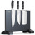 4 Pieces Knife Block Set With Magnetic Knife Block Holder, Ultra-Sharp Japanese Kitchen Knife Set, High-carbon Steel Chef Knife Sets With Full Tang Handle Design
