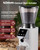 Tuni G1 Conical Burr Coffee Grinder, 48 Grind Settings Anti-static Burr Mill, Precision Electronic Timer and LED Touchscreen for Espresso/Drip/Cold Brew/French Press, Stainless Steel, Ivory