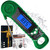 AMMZO Digital Meat Thermometer for Grilling, Candy Thermometer Instant Read Food Thermometer Waterproof with Backlight for Cooking, Deep Fry, BBQ, Grill, Smoker and Roast (Green)