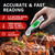 Meat Thermometer Digital，IP67 Waterproof Cooking Thermometer with Backlight, Calibration & Hold Function，Food Thermometer for Cooking,Outdoor Grilling