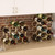 Buruis Countertop Wine Rack, 14-Bottle Modern Freestanding Metal Holder for Red and White Wine, Tabletop, Kitchen, Bar, and Cabinet Storage (Gold)