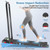 Ecogou Walking Pad Treadmill with Incline and Handle Bar, 3 in 1 Foldable Treadmills for Home Office, 365lbs Portable Compact Under Desk Treadmill with App, Remote Control and LED Display