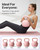 YOTTOY Soft Kettlebell,Kettlebell Anti-Slip Grip Weight for Home Workouts, Kettlebells Set Strength and Safety Guaranteed (20LB-Pink)
