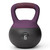 YOTTOY Soft Kettlebell with Leather Handle – Anti-Slip Sweat-Absorbing Grip, Home Gym Kettlebell Weights for Strength Training, Safe Neoprene Kettlebell for Women & Men (Purple, 6 LB)
