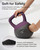 YOTTOY Soft Kettlebells, 10 lb kettlebell with Anti-Slip Base & Impact-Resistant Design - Perfect for Strength Training Kettlebells Weightlifting, Personal Training