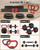 UNNMIIY Adjustable Dumbbells, 20/30/45/70/90lbs Free Weight Set with Connector,5 in1 Dumbbells Set Used as Barbell,Kettlebells,Push up Stand,Fitness Exercises for Home Gym Suitable Men/Women