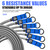 HPYGN Resistance Bands for Working Out，Heavy Exercise Bands Resistance Bands Set with Handles, Door Anchor, Legs Ankle Straps for Heavy Resistance Training, Fitness Weights Work Out at Home
