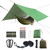 Camping Hammock with Bug Net and Rainfly Tarp,118x118in Portable Waterproof and UV Protection Hammock Tent for Indoor