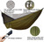 Camping Hammock with Bug Net and Rainfly Tarp,118x118in Portable Waterproof and UV Protection Hammock Tent for Indoor