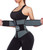 ANGOOL Neopren Waist Trainer For Women,Workout Plus Size Trimmer Belt Sauna Sweat Corset Cincher With Zipper XL Gray-Dark