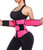 ANGOOL Neopren Waist Trainer For Women,Workout Plus Size Trimmer Belt Sauna Sweat Corset Cincher With Zipper S Pink