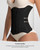 Waist Trainers for Women for Daily Wear, Faja Body Shaper Corset with Tummy Control for Workouts, Postpartum Recovery, and Yoga Sessions — Breathable and Supportive Black