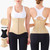 Waist Cincher for Women Shapewear Workout Girdle Tummy Control Shaper Slimming Waist Trainer Corset with Zipper (Apricot, X-Large)