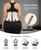 SHAPELLX Waist Trainer for Women Body Shaper Sport Workout Girdle Faja Corset Body Shaper Waist Cincher Belly Belt Skin