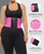 SHAPELLX Waist Trainers for Women Belly Fat Plus Size Waist Cincher Corset Shapewear Fajas Colombianas Moldeadoras Rose Red