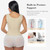 YIANNA Waist Trainer for Women Tummy Control Underbust Hourglass Corset Waist Cincher Vest Sport Girdle Postpartum Faja Body Shaper with Zipper and Hooks, YA7293-Beige-M