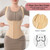 MISTHIN Waist Trainer for Women Corset Shapewear Tummy Control Vest Waist Cincher Shaper Workout Girdle (Nude, X-Large)