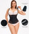 Nebility Waist Trainer for Women Corset Shapewear Tummy Control Body Shaper Top Waist Cincher Girdle with Adjustable Straps(Black,XX-Large)