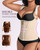 anylost Waist Trainer for Women for Daily Wear, Faja Body Shaper Corset with Zipper and Adjustable Shoulder Straps, Faja Colombians for Tummy Control, Workouts, and Postpartum Recovery Apricot