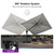 PURPLE LEAF 10 Feet Patio Umbrella with Base Outdoor Cantilever Solar Powered LED Swivel Square Umbrella Aluminum Offset Umbrella with 360-degree Rotation for Garden Deck Pool Patio White