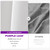 PURPLE LEAF 10 Feet Patio Umbrella with Base Outdoor Cantilever Solar Powered LED Swivel Square Umbrella Aluminum Offset Umbrella with 360-degree Rotation for Garden Deck Pool Patio White