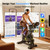 YPOO Exercise Bike, Adjustable Magnetic Resistance Stationary Bikes for Home Cardio with Exclusive App, Indoor Bike with 330lbs Weight Capacity Comfortable Seat, Tablet Mount and Fitness Courses