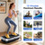 HTM Vibration Plate Exercise Machine - 330lbs Weight Capacity, 120 Speed Levels, Full Body Workout Shake Board for Home Fitness, Toning and Wellness, LED Display, Low Noise Motor