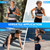 Adjustable Weighted Vest, 4-11lb Rucking Vest for Women and Men with Large Storage Pocket and Reflective Stripe for Cardio, Strength Training