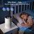 Hopmirth Upgraded Air Purifiers for Bedroom & Home with H14 True HEPA Filter, Covers Up to 1280ft², 360° Air Intake, Quiet Pet Air Purifier, Fragrance & Timer, Removes Smoke,Pet Dander & Pollen,White